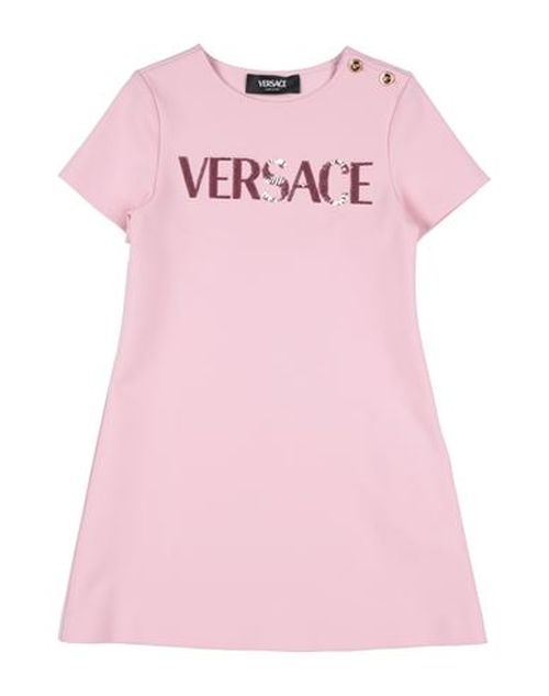 Kid Girl Kids' dress Pink Size 10 Viscose, Polyamide, Elastane