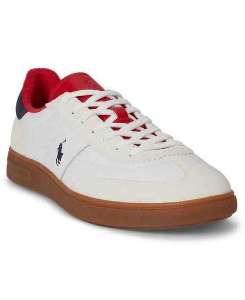 Men's Bedford Lace-Up Sneakers - White/spring Navy/bistro Red