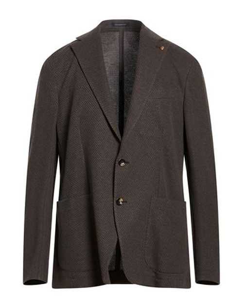 Man Blazer Charcoal Size 44 Cotton