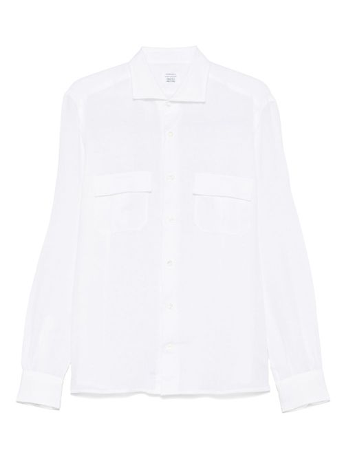 Mazzarelli linen shirt - White