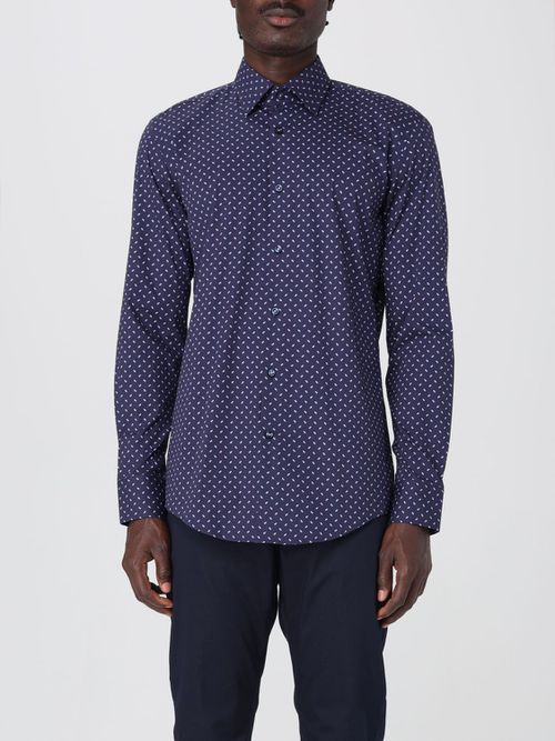 Shirt BOSS Men color Blue
