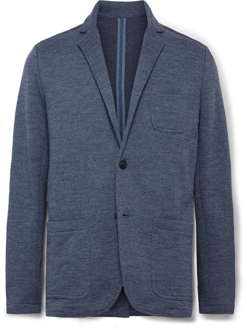 Inlet Slim-Fit Organic Cotton-Blend Blazer