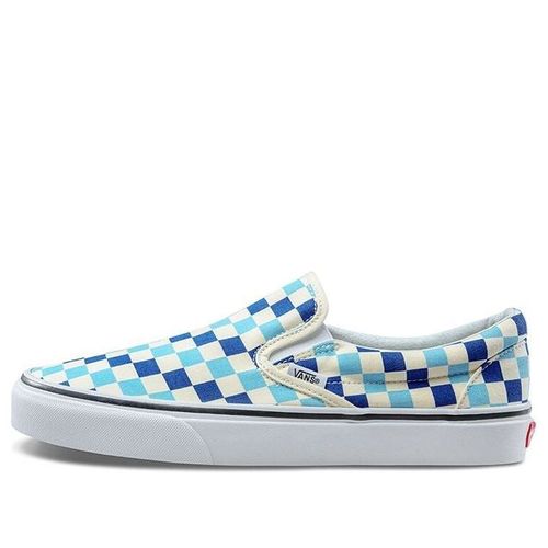 Slip-On 'Checkerboard Blue Topaz'
