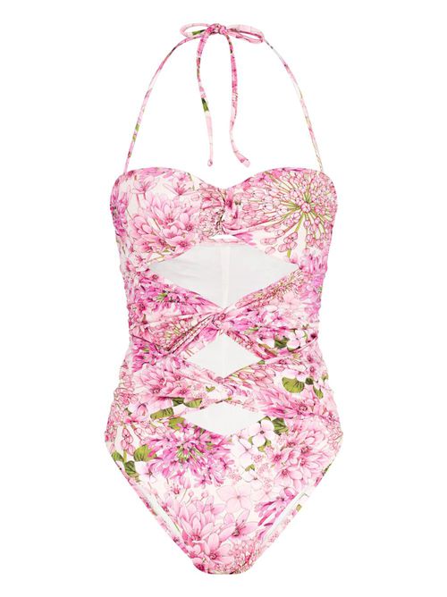 Saint-Rémy cut-out swimsuit - Pink