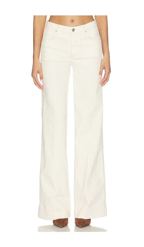 Rag & Bone Ruby Flare Trouser Pants in Cream. - 25 also , 28, 30, 32
