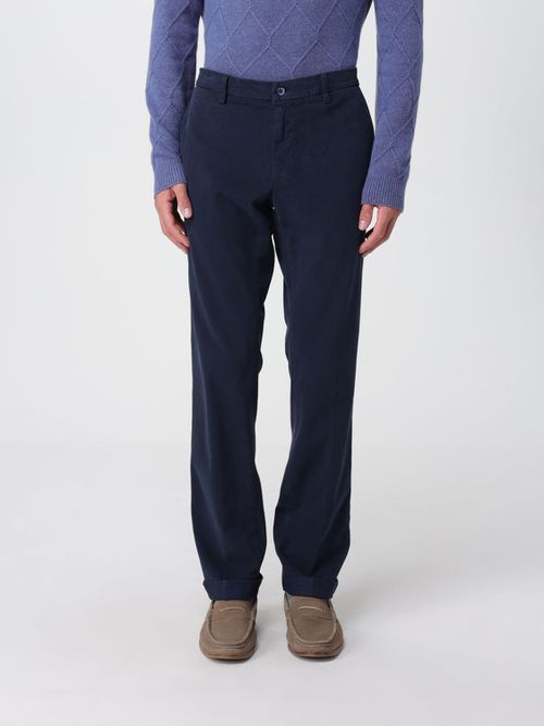 Pants Men color Blue
