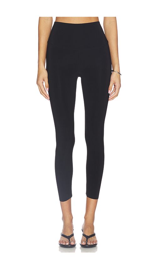 Norma Kamali x Lifestyle Cropped Legging in Black. - XS also in S, M