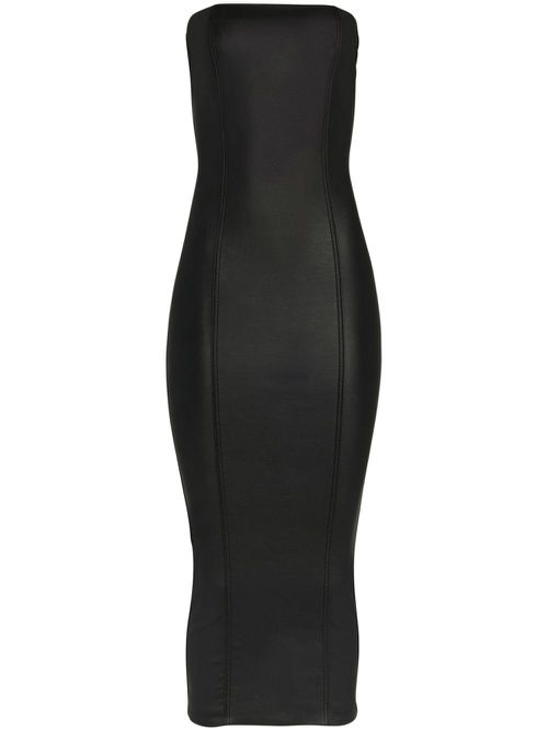 Adalaide denim midi dress - Black