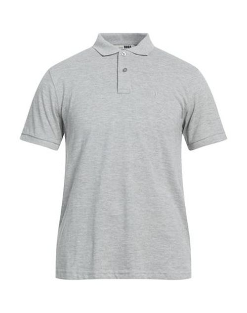 Man Polo shirt Light grey Size M Cotton