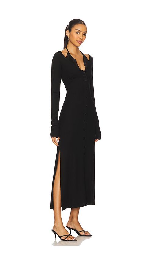 Vaillant Bradigan Long Sleeve Dress in Black.  42. Also in 36