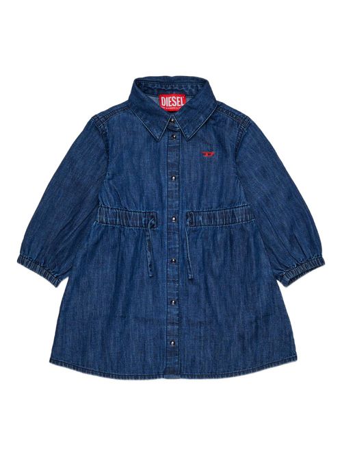 Diesel Kids cotton dress - Blue