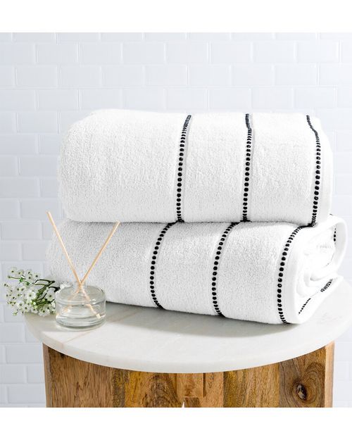 2pc Bath Sheet Towel Set