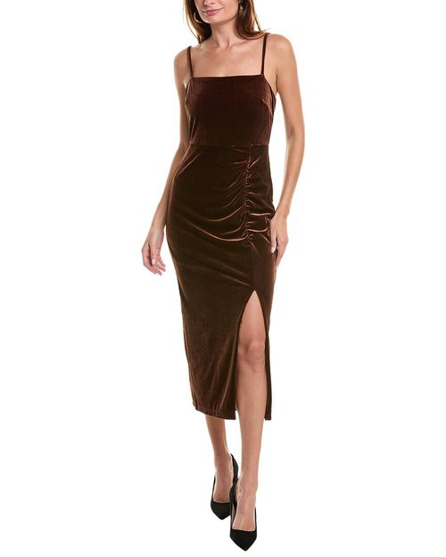 Velvet Midi Dress