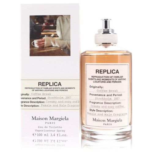 3.4 oz Replica Coffee Break Eau De Toilette Spray for Unisex