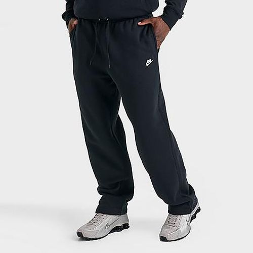 Men's Sportswear Club Fleece Bungee Jogger Pants in Black/White