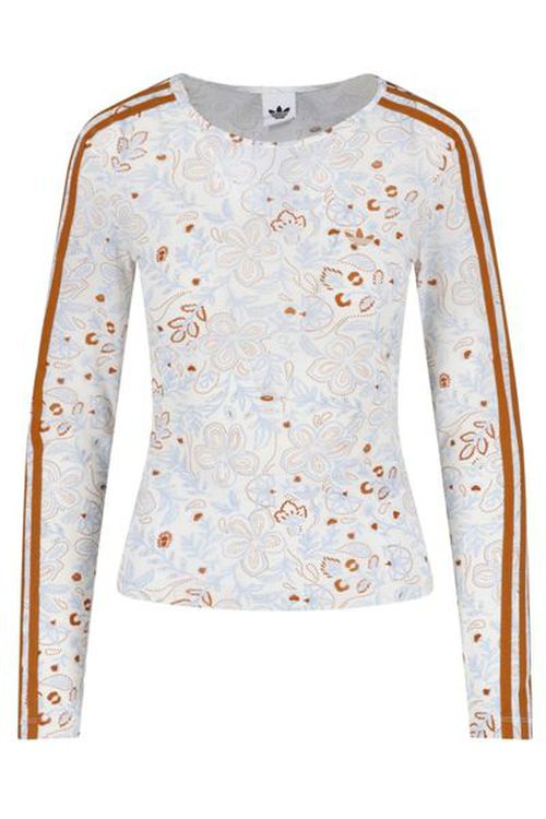 Adidas Floral Long-Sleeve T-Shirt