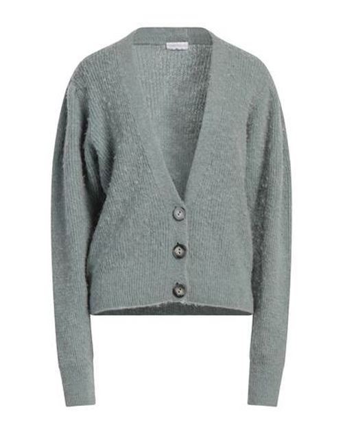 Woman Cardigan Sage green Size L Acrylic, Polyamide, Alpaca wool