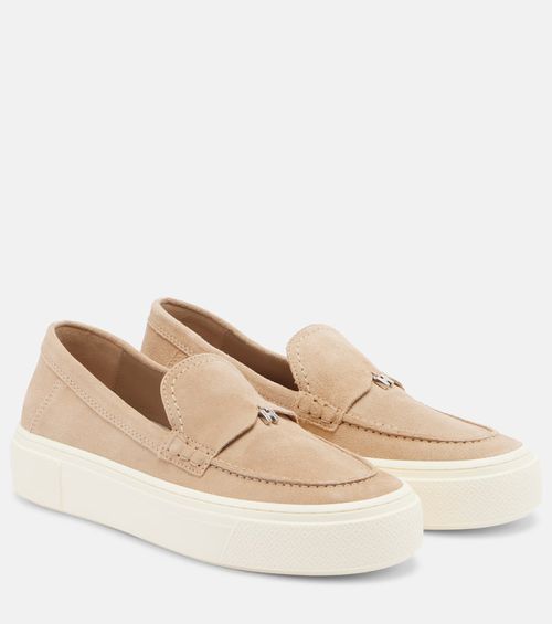 Crosswind suede loafers