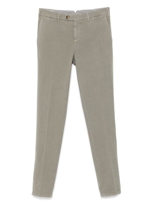 Straight-leg trousers - Green