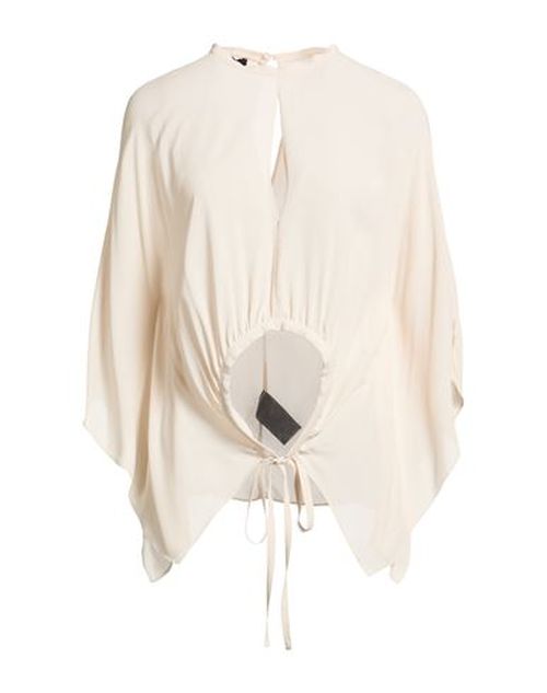 Woman Top Beige Size M Viscose