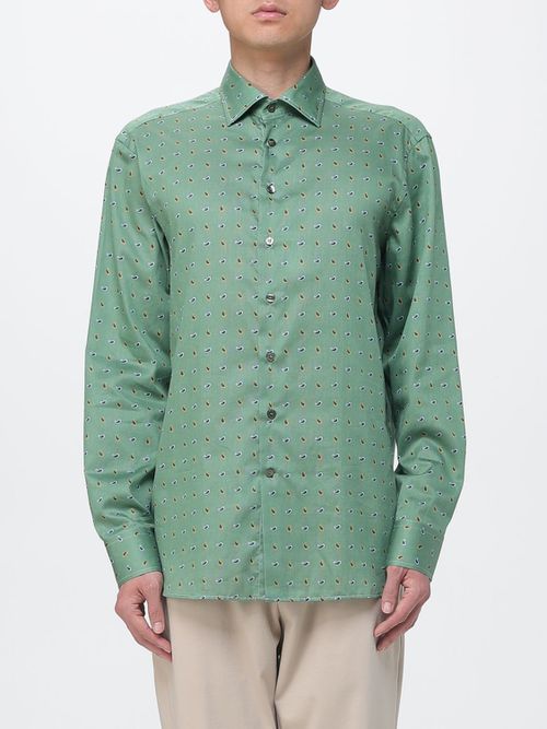 Shirt Men color Green