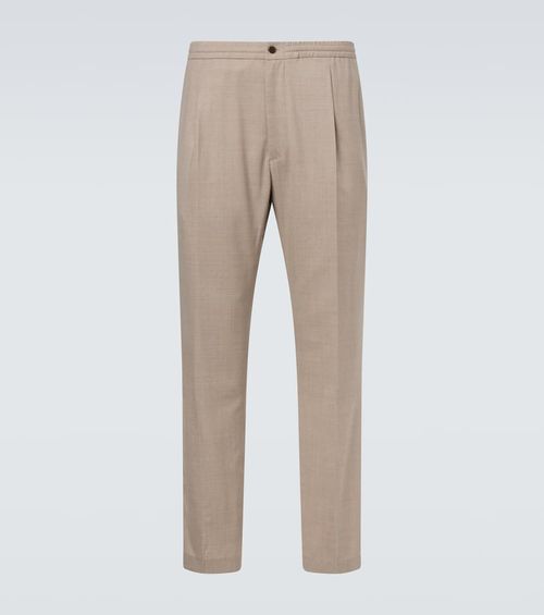 Wool chinos