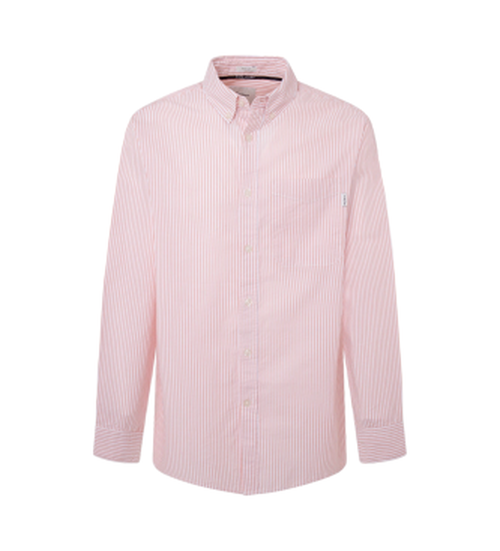 Pepe Jeans for man. PM308563 Matthew shirt pink (XL), Casual, Cotton, Long sleeve