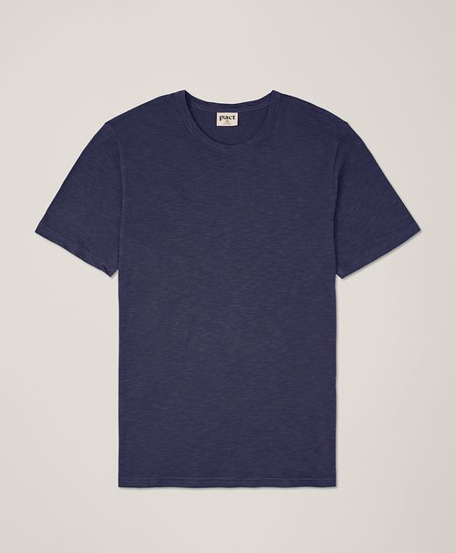 Men's Eclipse Purple Featherweight Slub Crew Tee