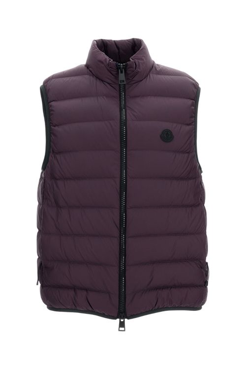 Dark Purple Quilted Jacket