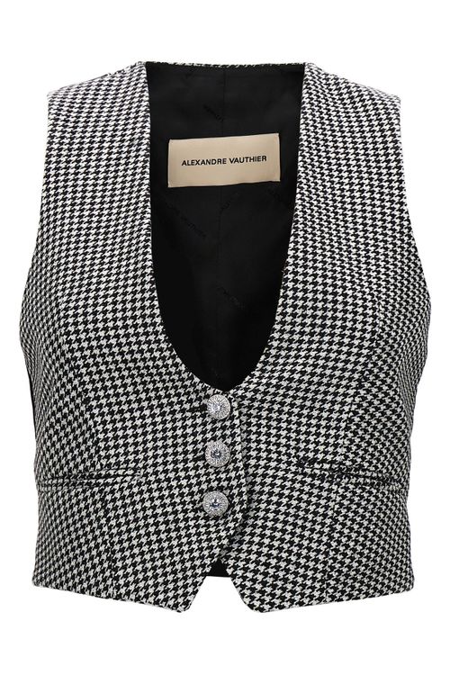 Houndstooth Waistcoat