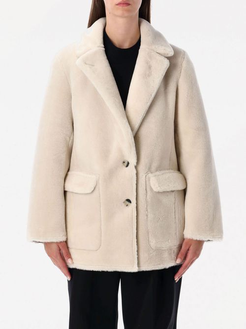 Coat Woman color Beige