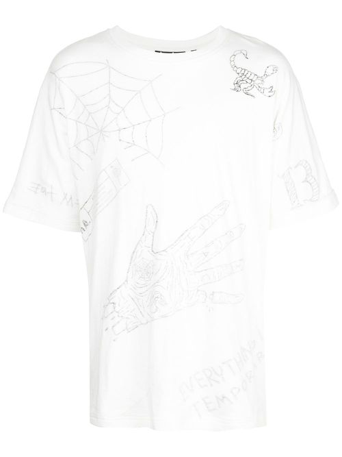 Mixed Mania oversized T-shirt - White