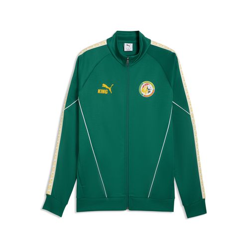 PUMA Senegal KING Anthem Jacket Men, Performance, Wild Green/PelÃ© Yellow