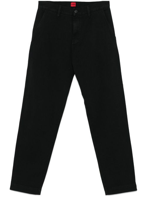 Cotton trousers - Black