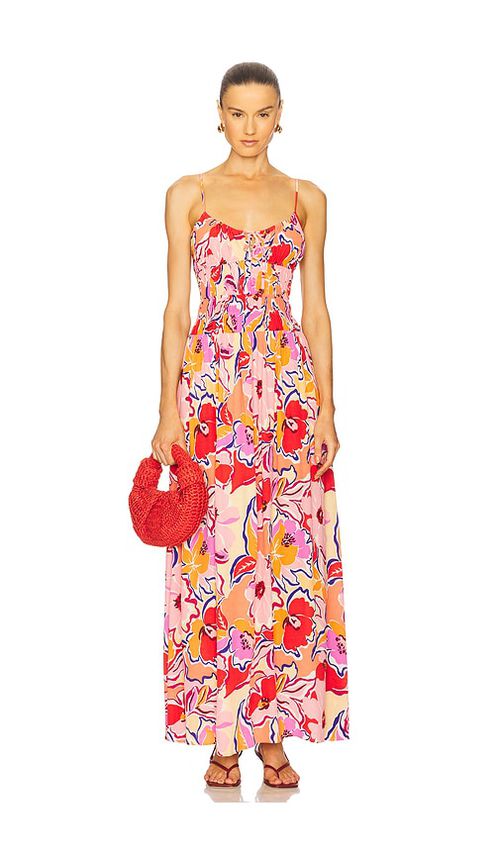 LSPACE MAXIKLEID TALA in Coral. Größe XS. Also in L