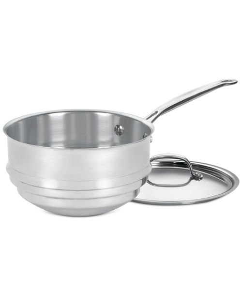 Chef's Classic Stainless Steel 20cm Universal Double Boiler - Stainless Steel