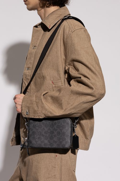 Shoulder Bag, Men's, Black