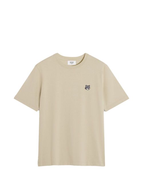 Fox Head T-Shirt — Beige