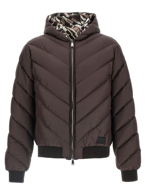 Tape Down Jacket — Brown