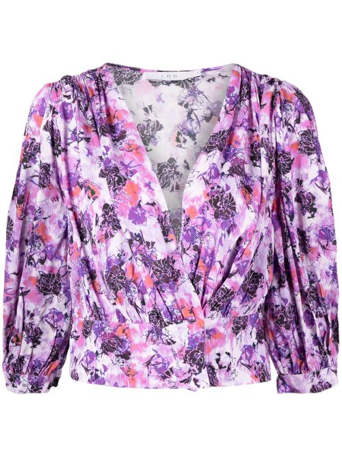 Maella abstract-print blouse - Multicolour