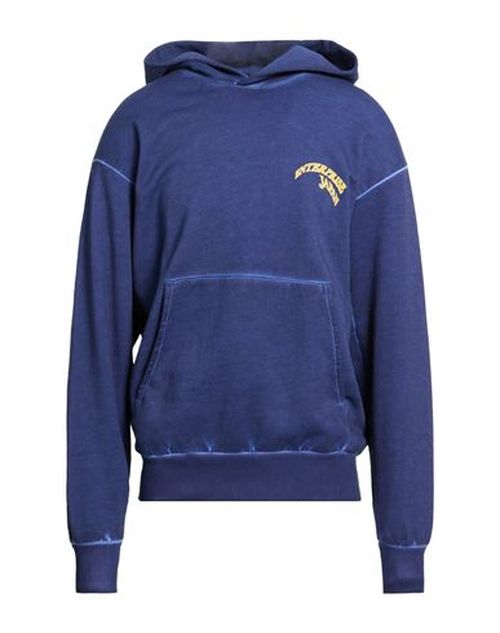 Man Sweatshirt Navy Size M Cotton