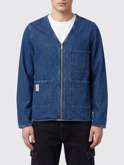 Jacket Men color Blue