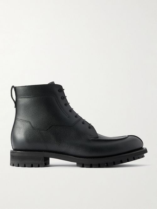 New Oslo Full-Grain Leather Lace-Up Boots