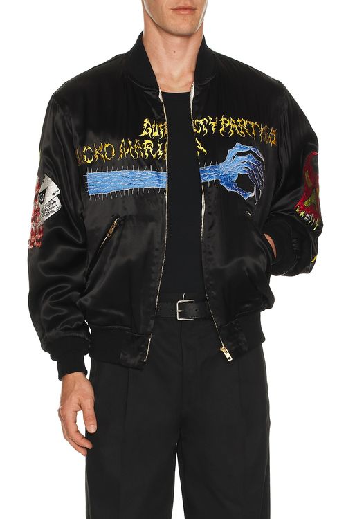WACKO MARIA x Neck Face Vietnam Jacket in Black - Black. L also in