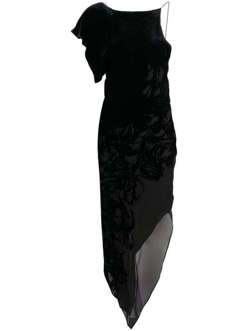 The John Devore asymmetric dress - Black
