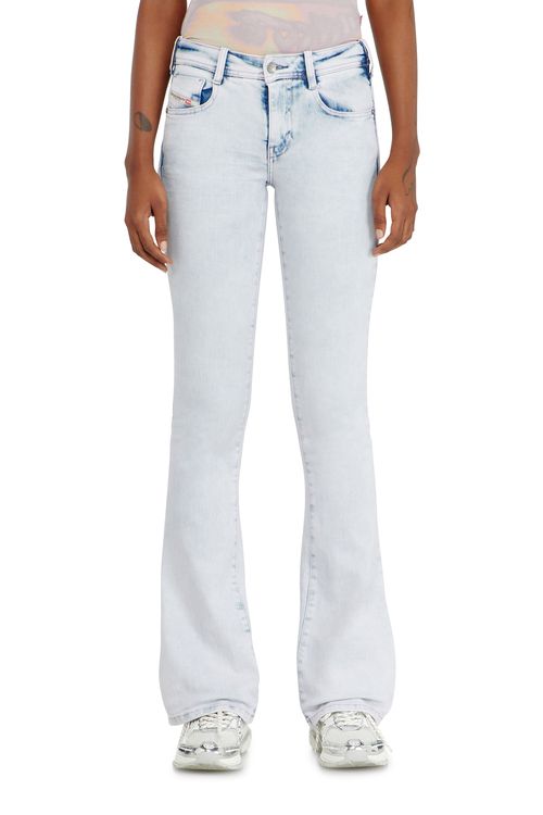 Bootcut Jeans Low Waist 1969 D-Ebbey - Jeans - Woman - Blue