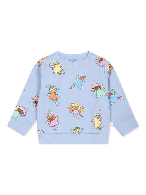 Graphic-print sweatshirt - Blue