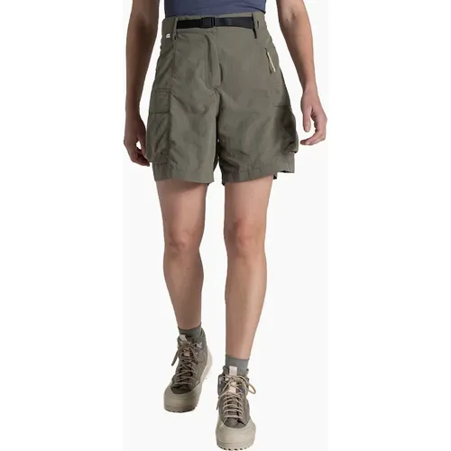 Women's Craghoppers Womens NosiLife Medina Cargo Shorts - Tan
