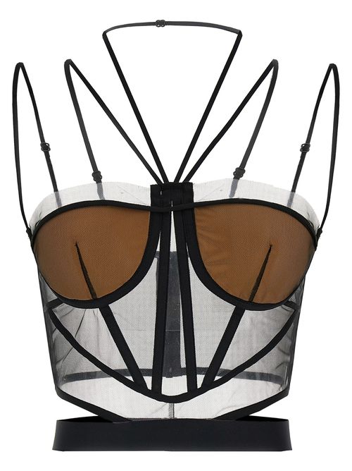 Sheer Corset Top