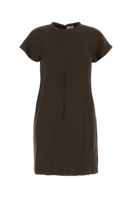 Corto Dress — Brown